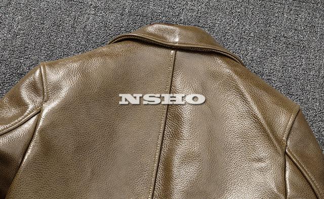 上質革ジャン メンズ カウハイド 牛革 レア色 復刻20年代 ブレーキマン