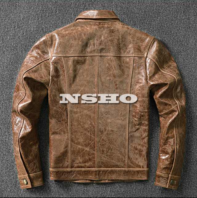 上質革ジャン メンズ 牛革 サードタイプ Gジャン ライダース レザー