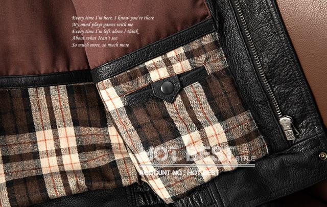 上質 メンズ レザー ジャケット ゴートスキン 山羊革 大きめサイズ