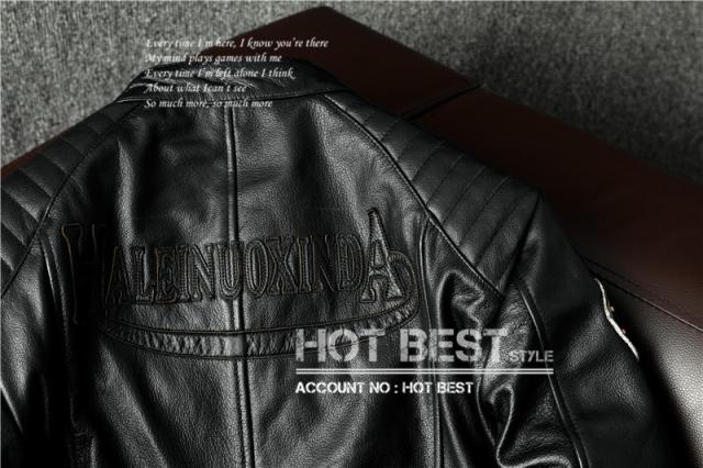 上質 メンズ レザー ジャケット カウハイド 牛革 アウトロースタイル