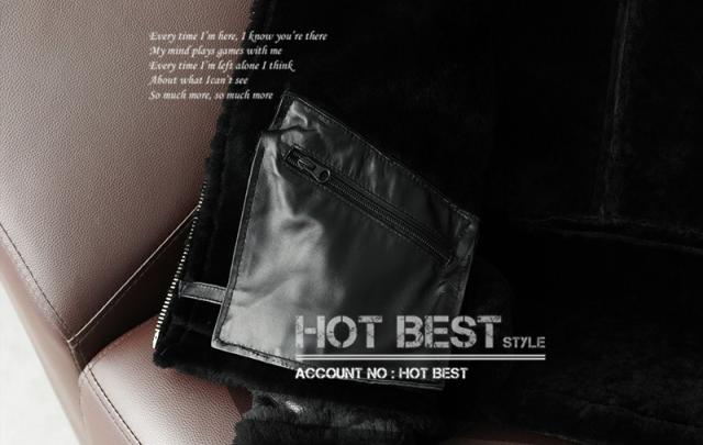 上質 メンズ レザー ジャケット 復刻 30年代 USAF TYPE B-3 ムートン