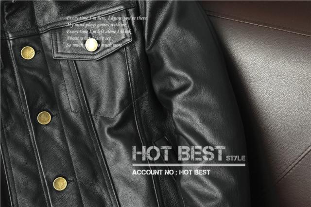 上質 メンズ レザー ジャケット カウハイド 牛革 復刻 50年代 サード