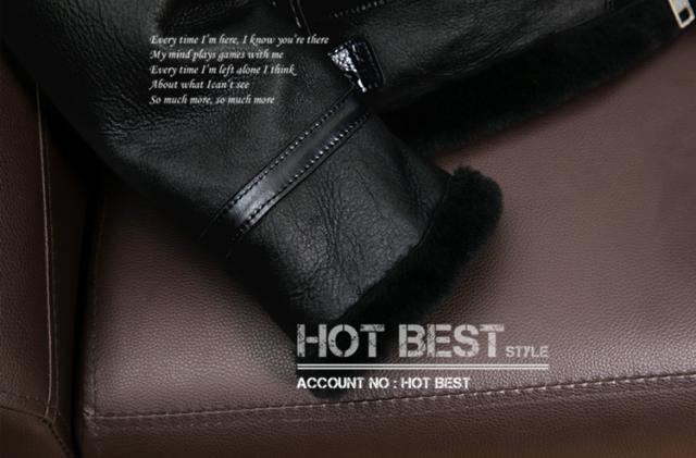 上質 メンズ レザー ジャケット 復刻 40年代 USAF TYPE D-1 ムートン