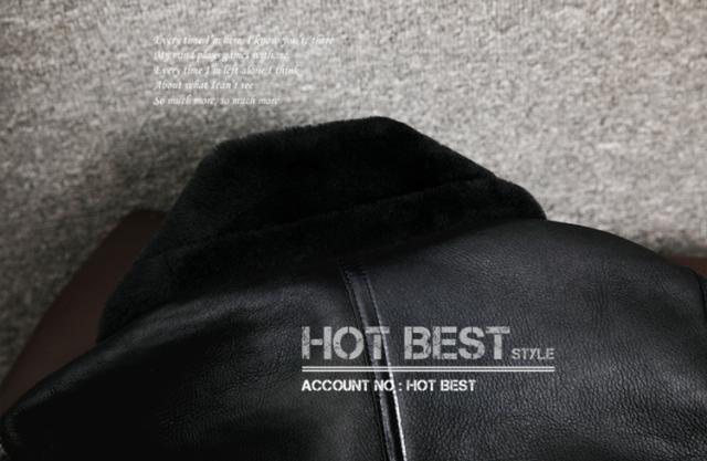 上質 メンズ レザー ジャケット 復刻 40年代 USAF TYPE D-1 ムートン