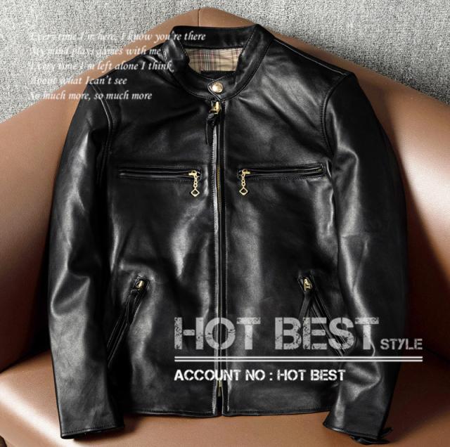 上質　メンズ　レザー　ジャケット　シープスキン　羊革　アウトロースタイル パテッド   シングルライダース 上質 メンズ レザー ジャケット シープスキン 羊革 アウトロースタイル