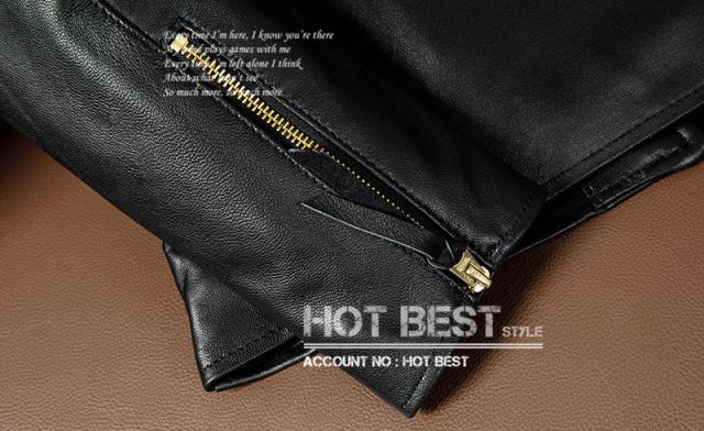 上質 メンズ レザー ジャケット シープスキン 羊革 アウトロースタイル