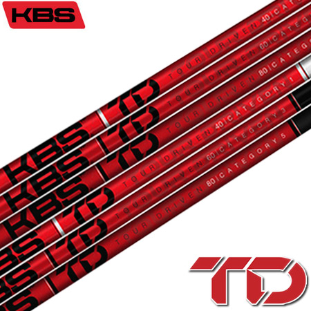 KBS TD ドライバー／ウッド用カーボンシャフト (Tour Driven) USA直輸入品【KBS初のウッド用カーボンシャフト】【2020年発売】