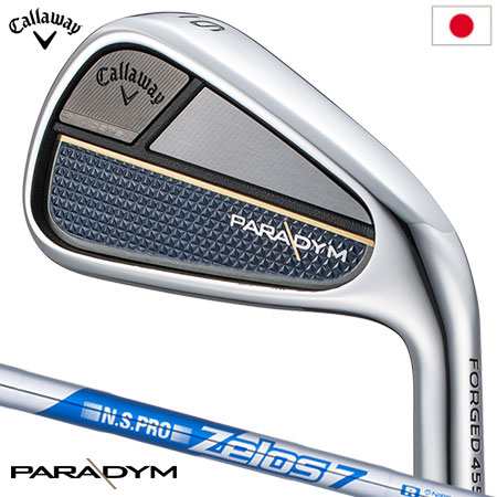 キャロウェイ PARADYM パラダイム アイアン 5本セット(6I-PW) メンズ 右用 N.S.PRO ZELOS 7 スチールシャフト 日本正規品 2023年モデル