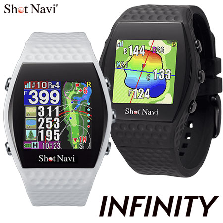 ショットナビ INFINITY インフィニティ ゴルフ距離計 腕時計型GPSナビ Shot Navi 2023年モデル 日本正規品の通販は
