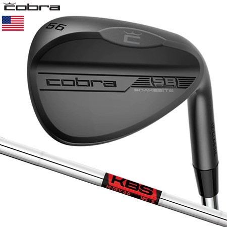 COBRA GOLF コブラゴルフ SNAKEBITE 2023 スネークバイト ブラック ウェッジ メンズ 右用 KBS Hi-REV 2.0 SNAKEBITE Black Wedge USA直輸