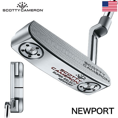 スコッティキャメロン 2023 Super Select Newport パター メンズ 右用 アイビーム プラミング Scotty Cameron USA直輸入品