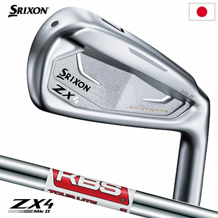 スリクソン ZX4 Mk II アイアンセット 6本組 5I-PW メンズ 右用 KBS TOUR LITE スチールシャフト SRIXON 日本正規品