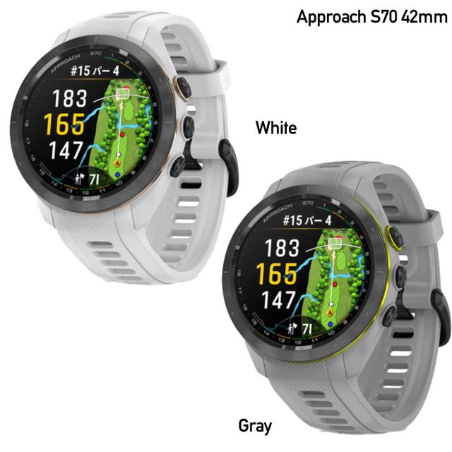 ガーミン GARMIN Approach S70 42mm ゴルフナビ 腕時計型 2023年モデル 日本正規品_1