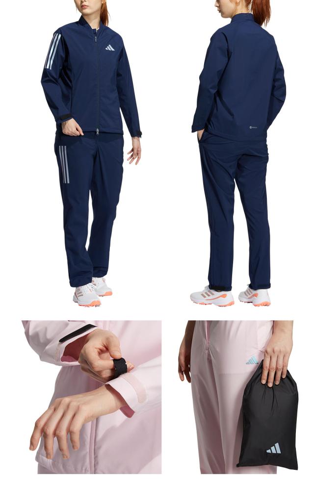 アディダス RAIN.RDY レインスーツ 上下セット BWB60 レディース adidas 2023春夏モデル 日本正規品_3