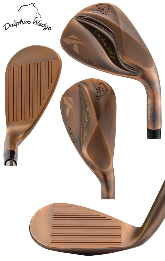 キャスコ KASCO DOLPHIN WEDGE DW-123 Copper ウェッジ ストレートネック メンズ N.S.PRO 950GH neo スチールシャフト 2023年モデル 日本正規品 日本モデル ゴルフ ゴルフクラブ 右用 右打ち 右利き ドルフィン ウェッジ カッパー