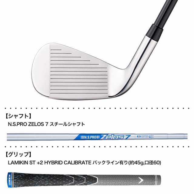 【単品】キャロウェイ PARADYM Ai SMOKE アイアン 単品 (#5,AW,GW,SW) メンズ 右用 N.S.PRO ZELOS 7 スチールシャフト 日本正規品 2024年の通販は