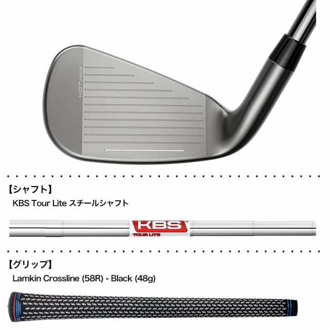 コブラ DARKSPEED ワンレングス アイアン 5本セット(#6-PW) メンズ 右用 KBS Tour Lite ダークスピード 2024年モデル USA直輸入品