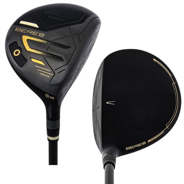 本間ゴルフ BERES 09 フェアウェイウッド メンズ 右用 ARMRQ FX Black カーボンシャフト HONMA 2024年モデル 日本正規品 ホンマゴルフ ベレスブラック アーマックFX ゴルフクラブ_1