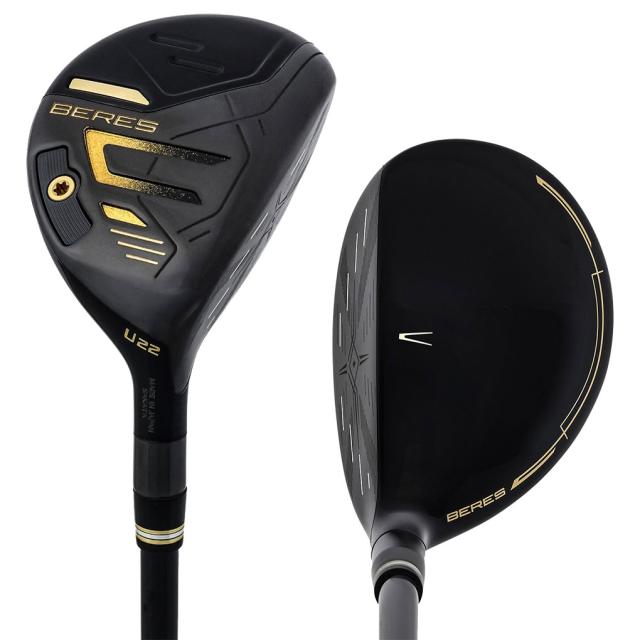 本間ゴルフ BERES 09 ユーティリティ メンズ 右用 ARMRQ FX Black カーボンシャフト HONMA 2024年モデル 日本正規品 ホンマゴルフ ベレスブラック アーマックFX ゴルフクラブ_1
