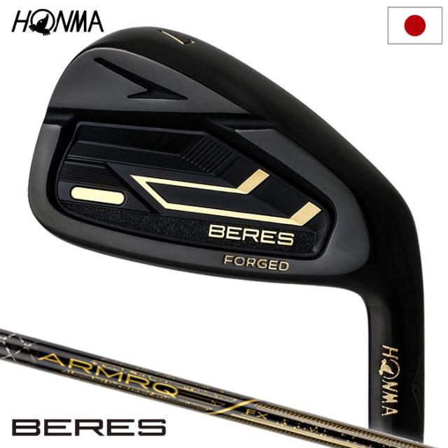 本間ゴルフ BERES 09 アイアン 6本セット(6-11) メンズ 右用 ARMRQ FX Black カーボンシャフト HONMA 2024年モデル 日本正規品 ホンマゴルフ ベレスブラック アーマックFX ゴルフクラブの通販は