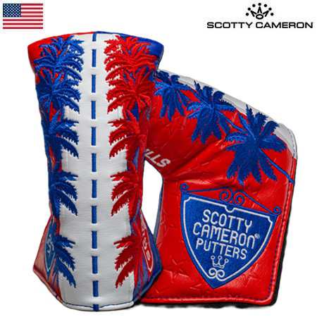 稀少品】スコッティキャメロン 2023 US OPEN Scotty Hills - ブレード型 パターカバー 105116 スコッティ ヒルズ Scotty  Cameron USA直 ヘッドカバー