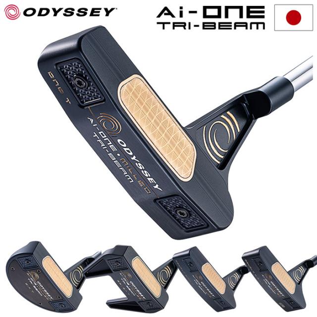 オデッセイ パター AI-ONE MILLED TRI-BEAM セブン オデッセイ AI-ONE MILLED TRI-BEAM パター メンズ 右用 STROKE LAB 90