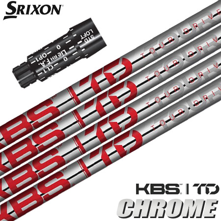 スリクソン スリーブ付きシャフト KBS TD CHROME 2023 LIMITED EDITION USA直輸入品 (XXIO-eks-／ZX7,5／Z785／Z765／Z565／Z945／Z745／Z545)