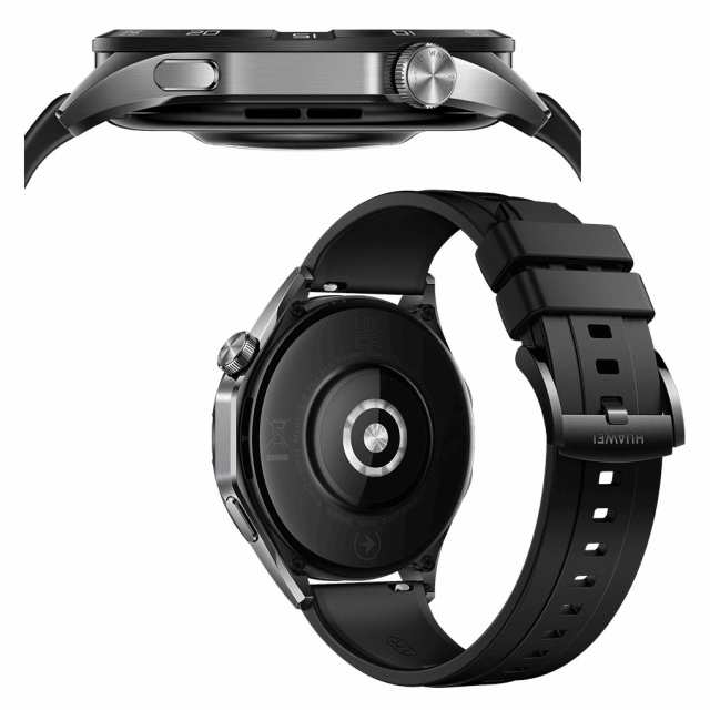 HUAWEI WATCH GT4 46mm 腕時計型GPSゴルフナビ ファーウェイ Black ゴルフ ラウンド用品 正規取扱店