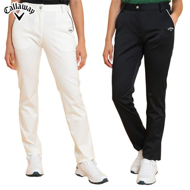 キャロウェイ Callaway 8WAYストレッチ 撥水ニットピケパンツ C24226202 レディース ゴルフウェア 2024秋冬モデル 日本正規品