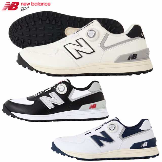 ニューバランス 574 v3 SL BOA J スパイクレス ゴルフシューズ メンズ UGBS574 newbalance 2024年モデル 日本正規品