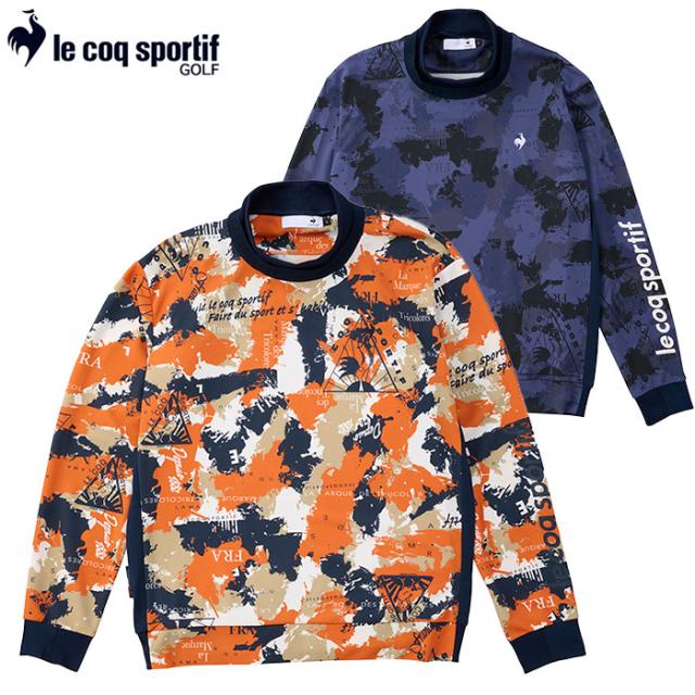 ルコックスポルティフ 2WAYシャツ LG4FLS50M メンズ ゴルフウェア le coq sportif golf 2024秋冬モデル 日本正規品