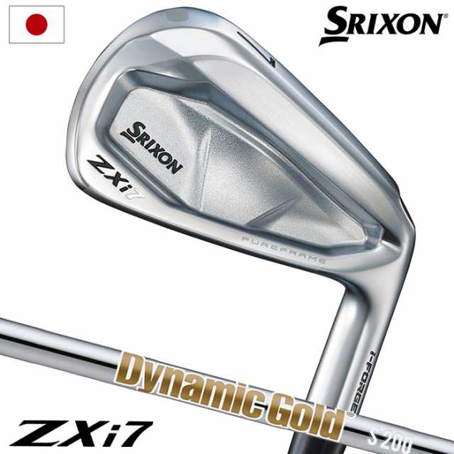 【先行予約受付中】スリクソン SRIXON ZXi7 アイアン 6本セット(5I-9IPW) メンズ 右用 ダイナミックゴールド スチールシャフト ダンロッ