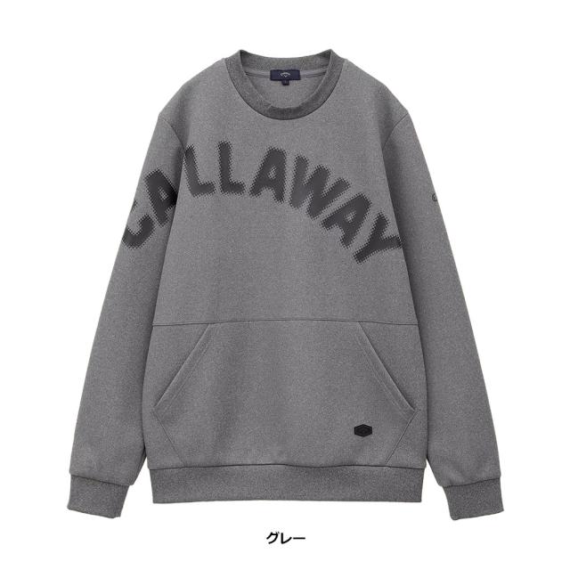 キャロウェイ ロゴプリントダンボールスウェット C24217106