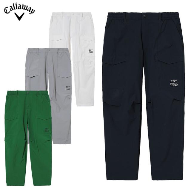 キャロウェイ 8WAYストレッチ シワナイロン撥水リラックスパンツ C24226107 メンズ Callaway ゴルフウェア 2024秋冬モデル 日本正規品