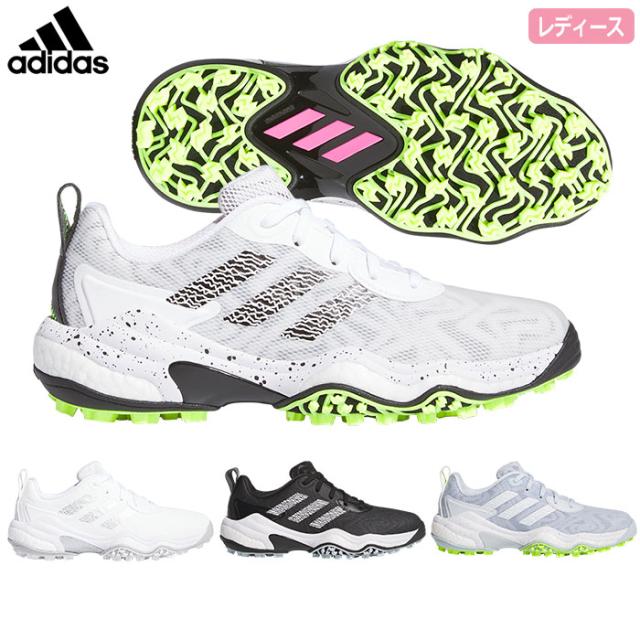 アディダス ウィメンズ コードカオス 25 NKZ94 スパイクレス ゴルフシューズ レディース 2024年モデル adidas 日本正規品 ゴルフシューズ