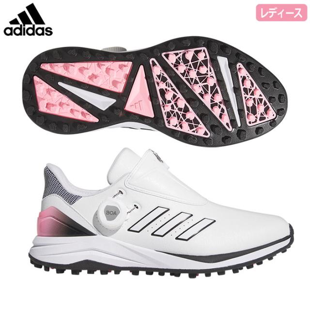 アディダス ウィメンズ ソーラーモーション ボア 24 MDK91 スパイクレス ゴルフシューズ レディース 2024年モデル adidas 日本正規品の通販は 8,877円