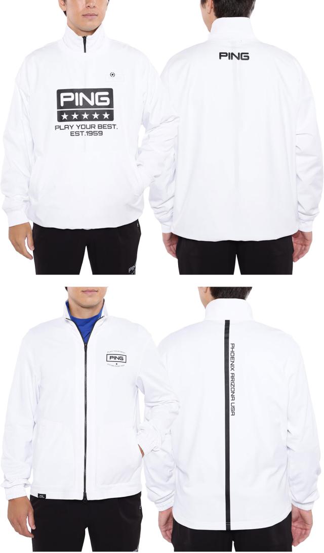 ピン PING ストレッチタフタ/ジャージ ツインレイヤードアウター 621