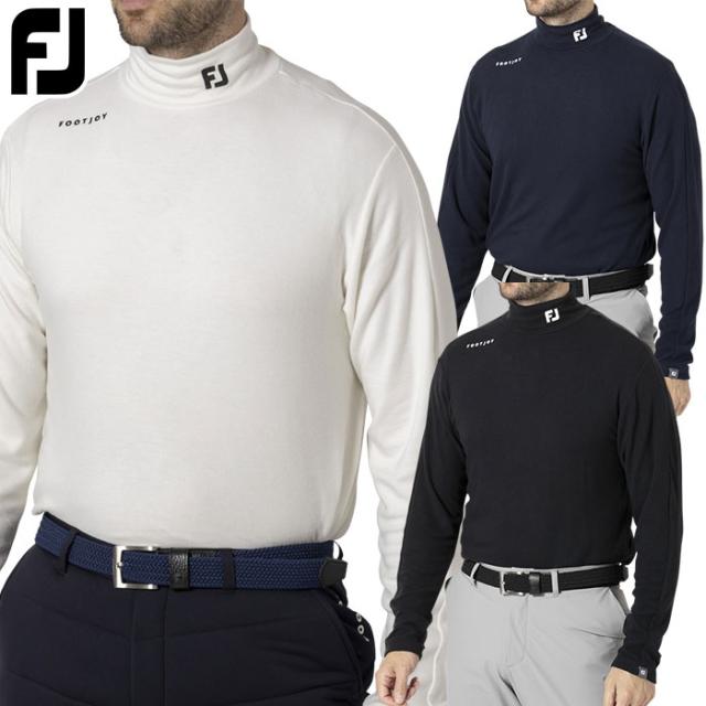 フットジョイ 起毛ストレッチ 長袖モックネックシャツ FJ-F24-S08 メンズ FOOTJOY 2024秋冬モデル 日本正規品の通販は