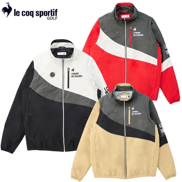 ルコックスポルティフ 中わた2WAYアウター LG4FWB50M メンズ ゴルフウェア le coq sportif golf 2024秋冬モデル 日本正規品