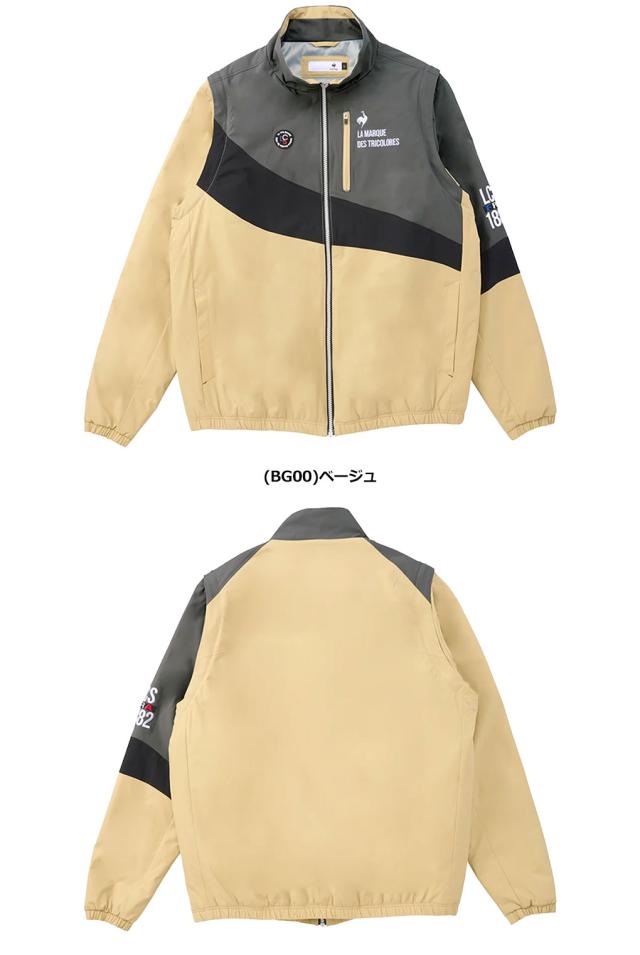ルコックスポルティフ 中わた2WAYアウター LG4FWB50M メンズ ゴルフウェア le coq sportif golf 2024秋冬モデル 日本正規品_2