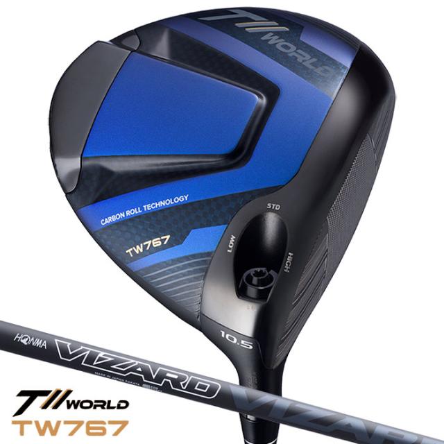 本間ゴルフ T//WORLD TW767 ドライバー メンズ 右用 VIZARD EZ-C カーボンシャフト HONMA 2024年モデル 日本正規品 ゴルフクラブ 2024年11月29日発売