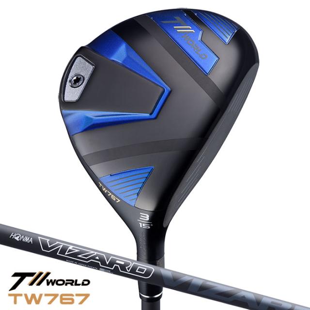 本間ゴルフ T//WORLD TW767 フェアウェイウッド メンズ 右用 VIZARD EZ-C カーボンシャフト HONMA 2024年モデル 日本正規品 ゴルフクラブ 2024年11月29日発売