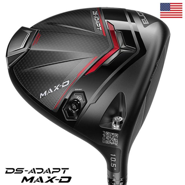 コブラ 2025 DS-ADAPT MAX-D D ドライバー メンズ 右用 Denali Red 50 カーボンシャフト装着 USA直輸入品 ゴルフクラブ