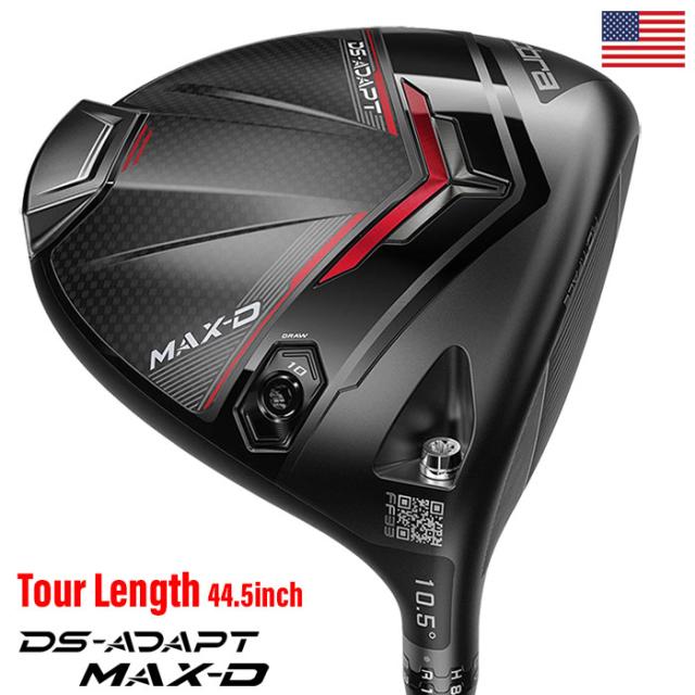 コブラ 2025 DS-ADAPT MAX-D D ツアーレングス ドライバー メンズ 右用 Denali Red 50 カーボンシャフト装着 USA直輸入品 ゴルフクラブ