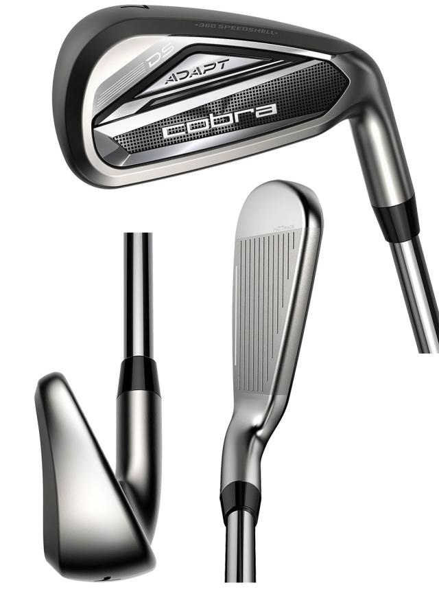コブラ 2025 DS-ADAPT Irons アイアン 5本セット(6-9,PW) メンズ 右用 KBS Tour Lite スチールシャフト装着 USA直輸入品 ゴルフクラブ_1