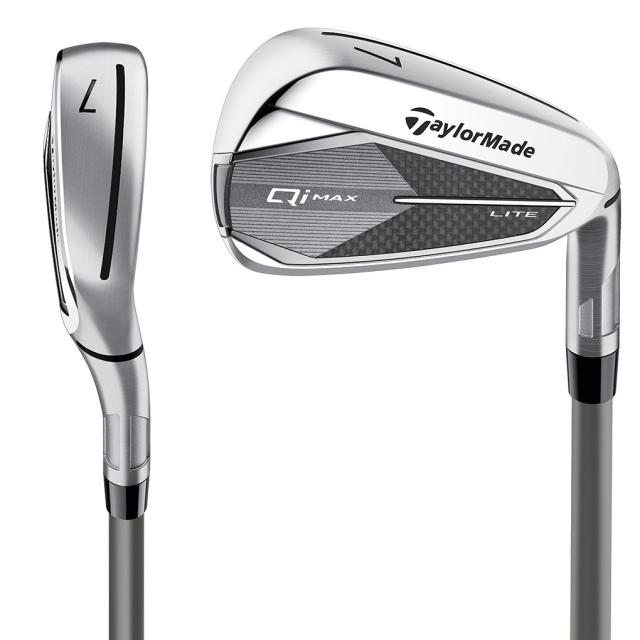 テーラーメイド Qi MAX LITE IRONS アイアン 5本セット(6-9,PW) メンズ 右用 N.S.PRO 790GH 2025年モデル 日本正規品 TaylorMade ゴルフクラブ 【2025年3月14日発売】