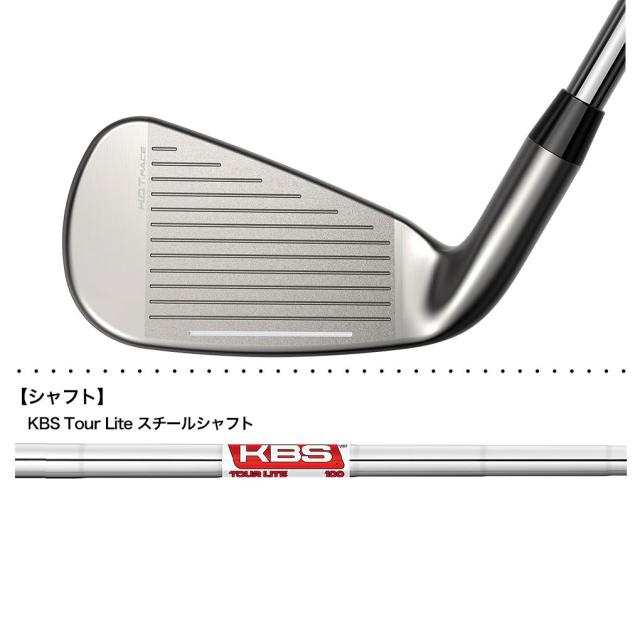 コブラ 2025 DS-ADAPT Irons アイアン 5本セット(6-9,PW) メンズ 右用 KBS Tour Lite スチールシャフト装着 USA直輸入品 ゴルフクラブ_2