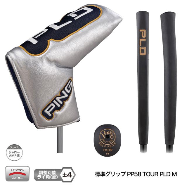 PING ピン PLD Milled ANSER 4D パター メンズ 右用 ピーエルディー ミルド アンサー 4D 日本正規品 2025年モデル ゴルフクラブ_3