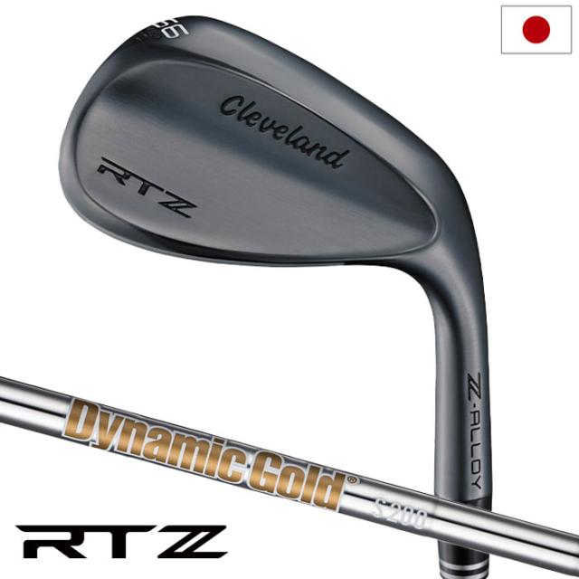 クリーブランド Cleveland Golf RTZ ブラックサテン ウエッジ メンズ 右用 ダイナミックゴールド ゴルフ クラブ 日本正規品 2025年モデル