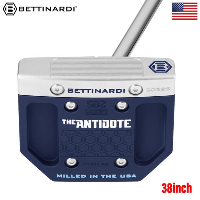 ベティナルディ ANTIDOTE SB2 カウンターバランスパター　38インチ ベティナルディ ANTIDOTE SB2 COUNTERBALANCE PUTTER パター メンズ 右